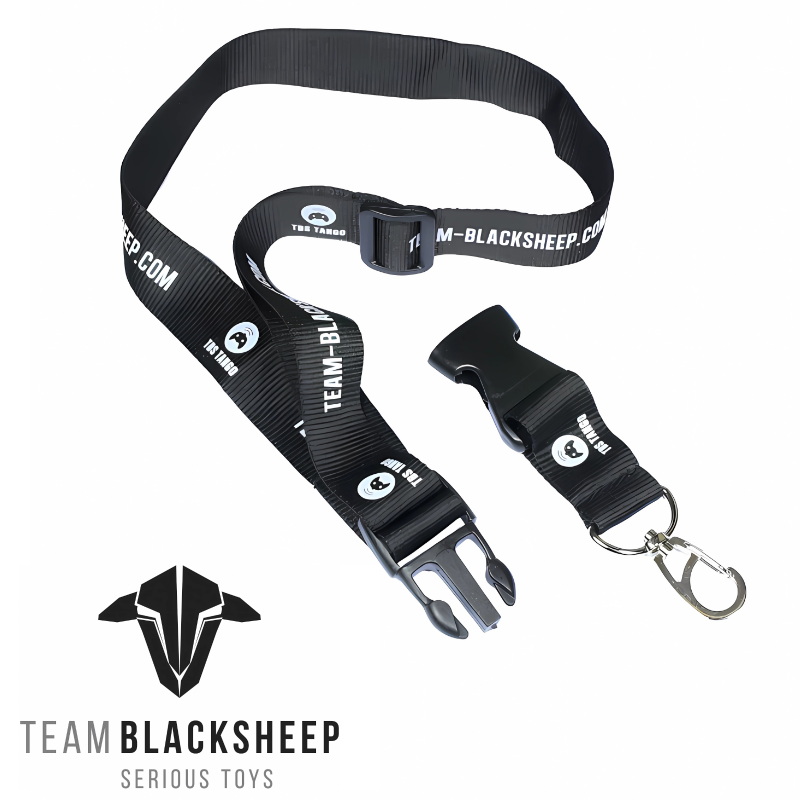Drone Battery Strap - TBS Zender Lanyard TEAM BLACKSHEEP TANGO
