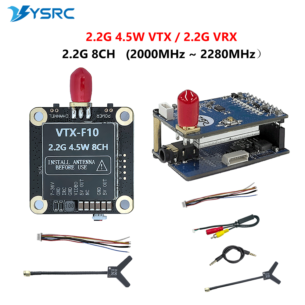 2.0-2.2G 4.5W VTX 8CH FPV Vide - Drone Transmitter recensie en prijs