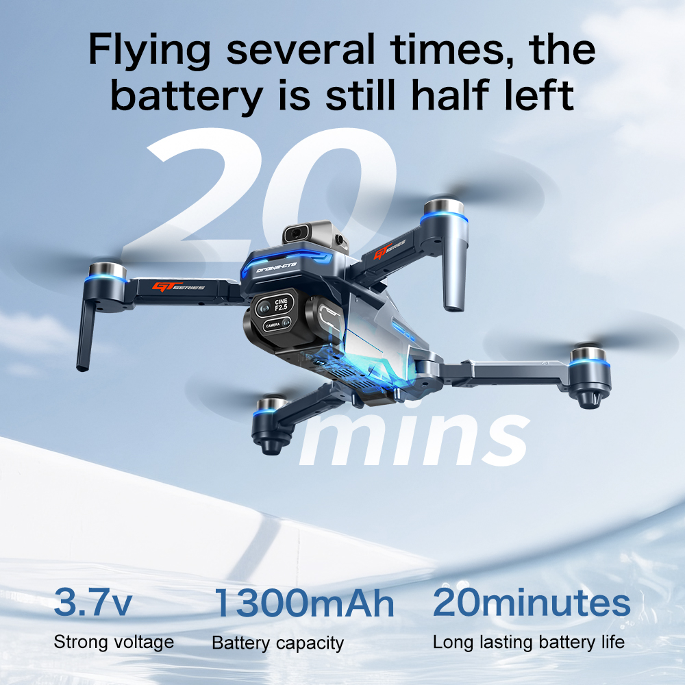 Lenovo GT8 8K HD Dual Camera O - Drone Gps Mount recensie en prijs