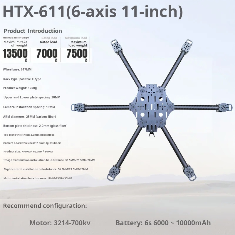 Cross Machine Zesassig 11/13/1 - Drone Arm recensie en prijs