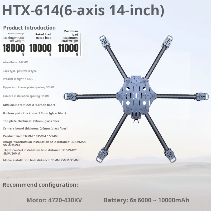 Cross Machine Zesassig 11/13/1 - Drone Arm recensie en prijs