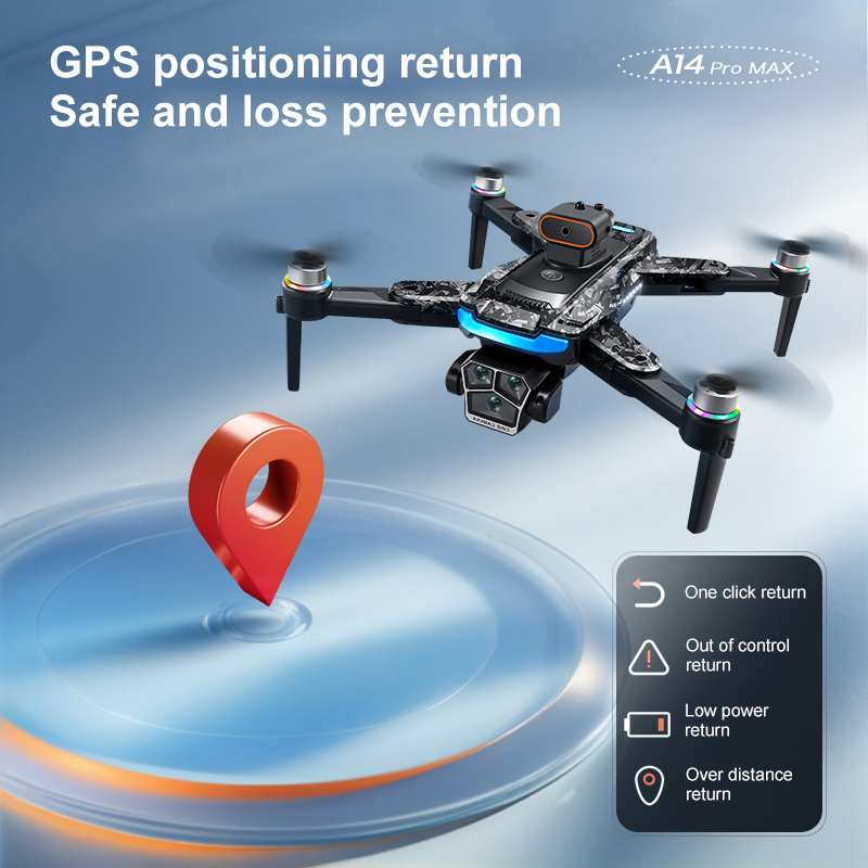2026 A14 Pro Max GPS Drone Bor - Drone Gps Mount recensie en prijs