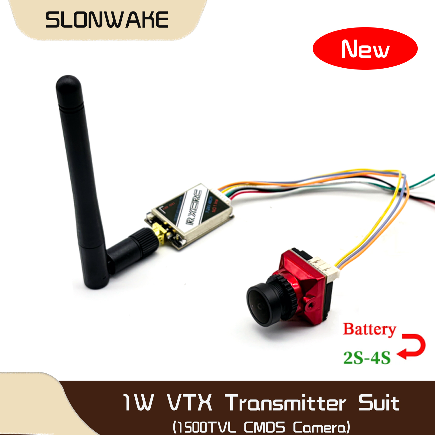 SLONWAKE 5.8G 48CH 1W VTX 100/ - Drone Transmitter recensie en prijs