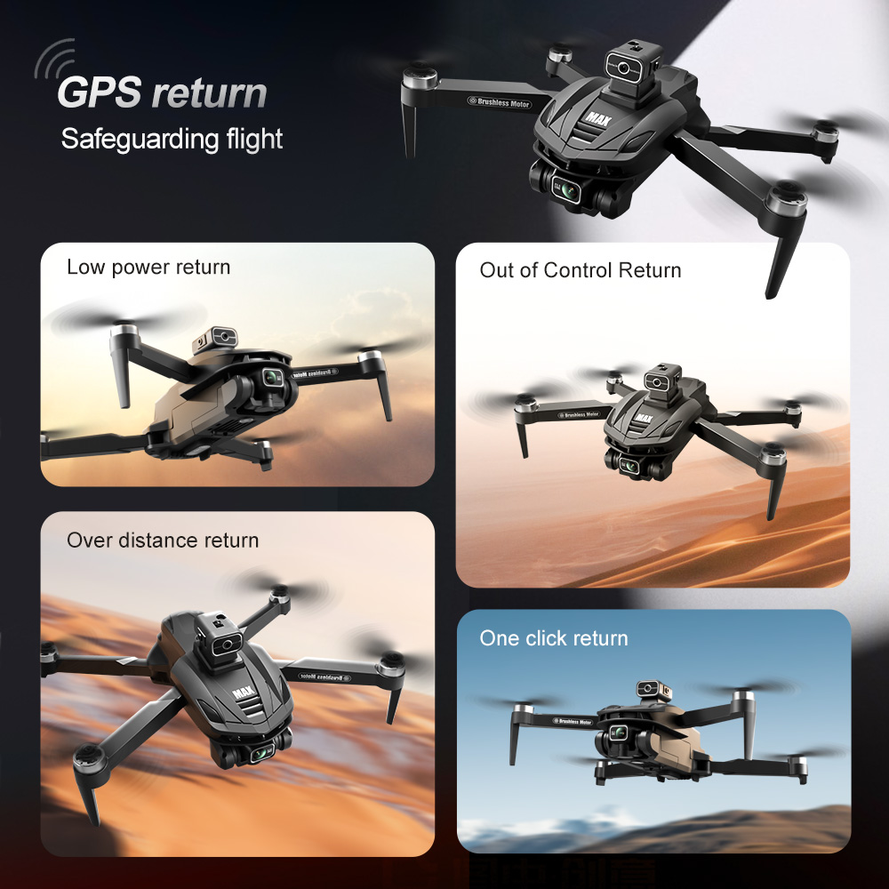 V168 PRO Max GPS Drone 8K Prof - Drone Charger recensie en prijs