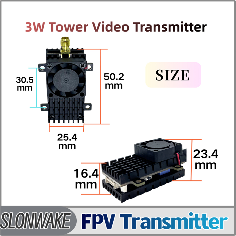 SLONWAKE 5.8G 3000mW Simulatie - Drone Transmitter recensie en prijs