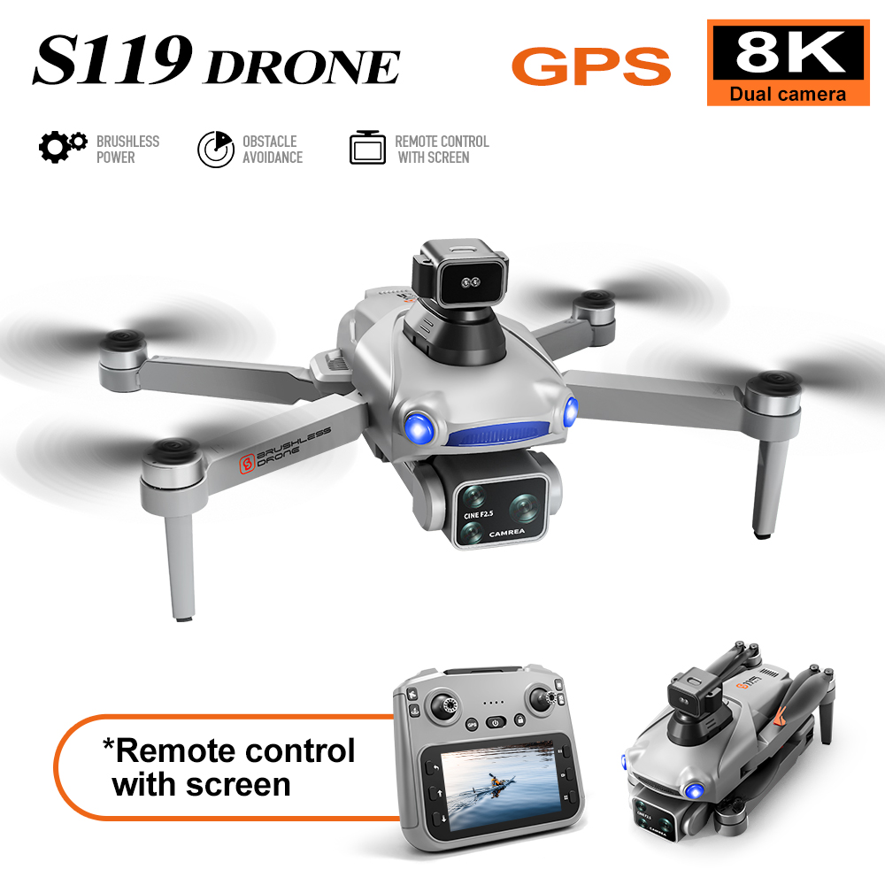 S119 Ultra Lange Vluchtduur GP - Drone Gps Mount recensie en prijs