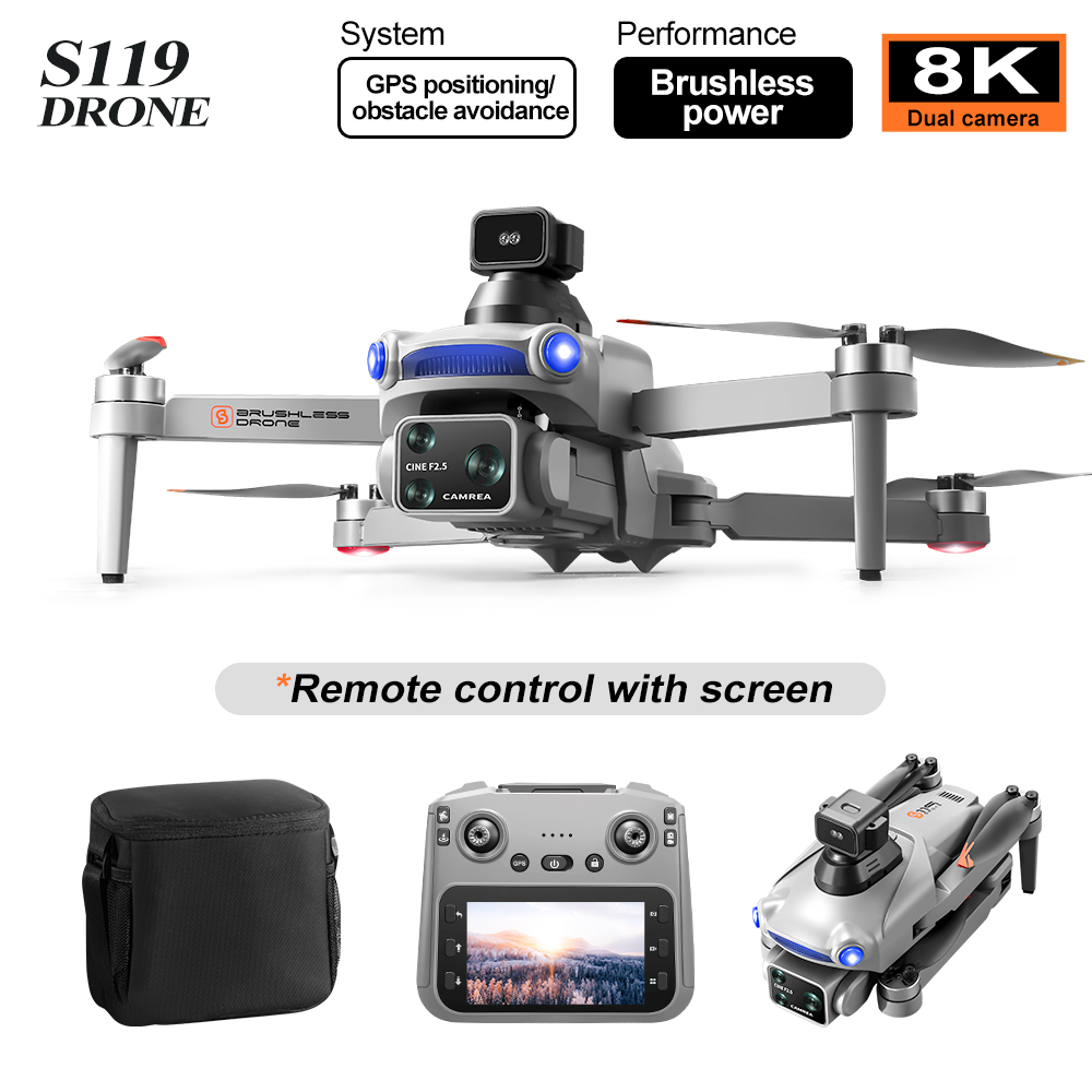 S119 Ultra Lange Vluchtduur GP - Drone Gps Mount recensie en prijs